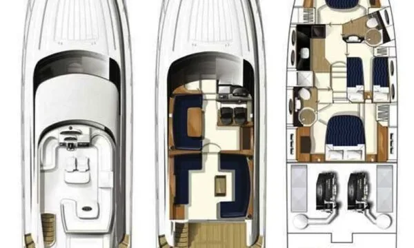 princess 58 hybridge