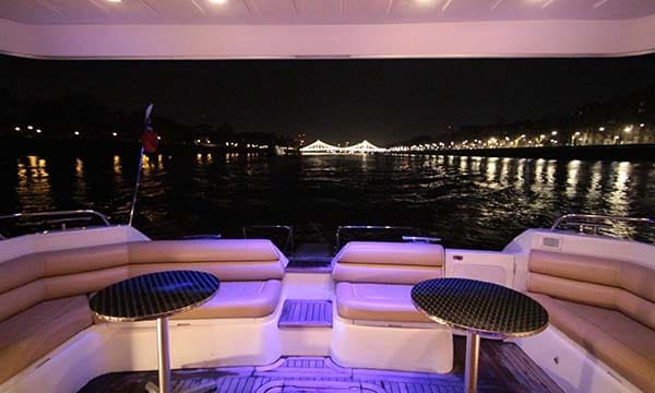 Luxury Yacht Hire on The Thames
